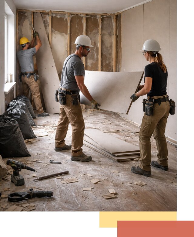 Демонтаж стеновых панелей в Чапаевске быстро и аккуратно