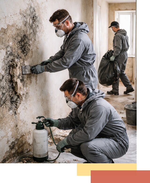 Удаление плесени со стен профессионально в Чапаевске