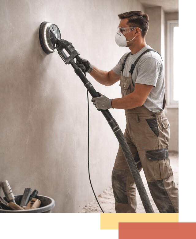 Профессиональная шлифовка стен в Чапаевске быстро и качественно