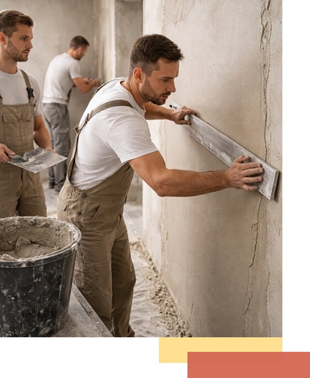 Штукатурка стен без маяков в Чапаевске быстро и качественно