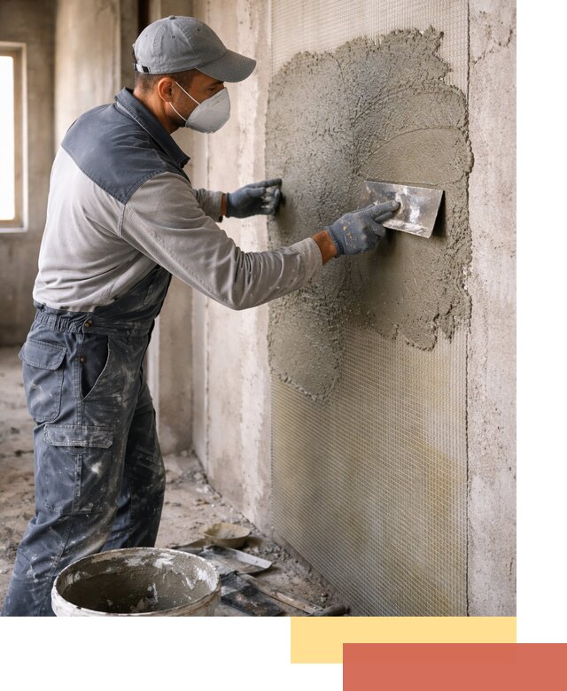 Штукатурка стен по сетке в Чапаевске под ключ качественно и быстро