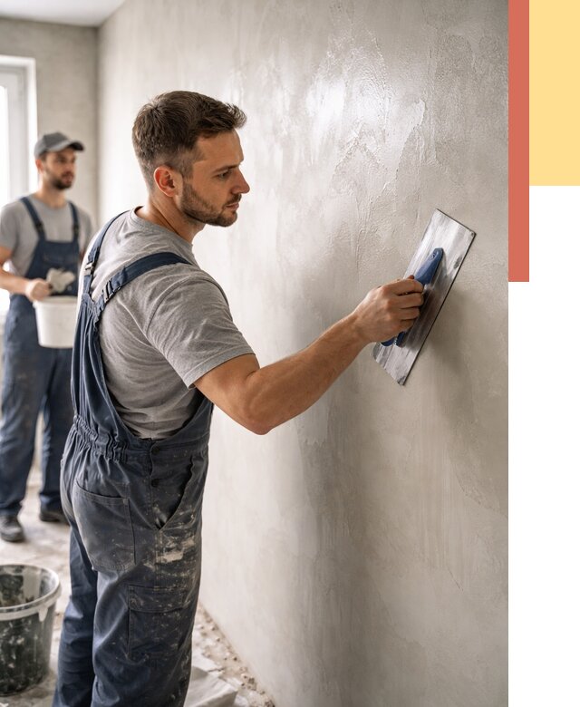 Глянцевание штукатурки стен в Чапаевске от 7661 руб. — услуги и затирка | ОТДЕЛОЧНИК-Чпв