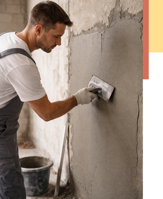 Штукатурка стен под плитку в Чапаевске от 4290 руб./м2 — выравнивание под плитку | ОТДЕЛОЧНИК-Чпв