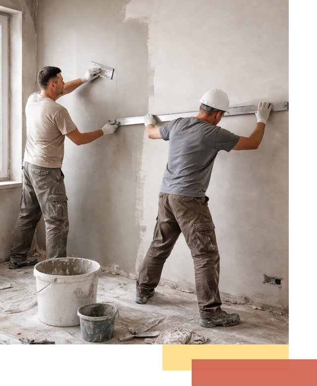 Штукатурка стен под покраску в Чапаевске качественно и быстро