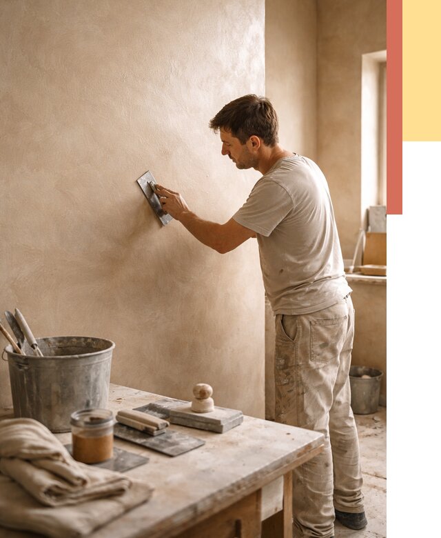 Марокканская штукатурка таделакт в Чапаевске под ключ от 4290 руб. | ОТДЕЛОЧНИК-Чпв