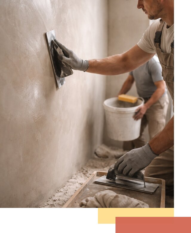 Нанесение марокканской штукатурки таделакт в Чапаевске