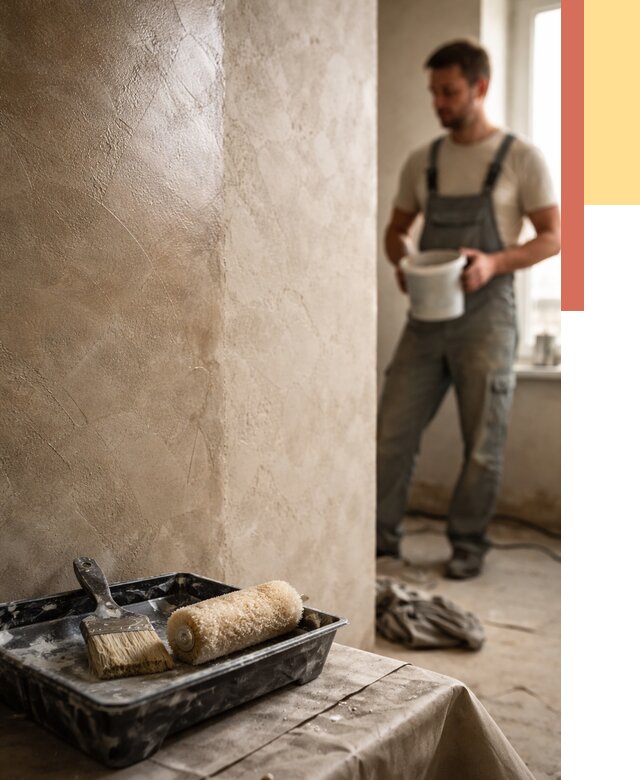 Нанесение воска на штукатурку в Чапаевске от 3575 руб. | Услуги ОТДЕЛОЧНИК-Чпв