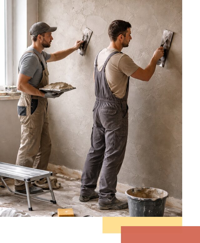 Ремонт декоративной штукатурки и восстановление фактуры в Чапаевске