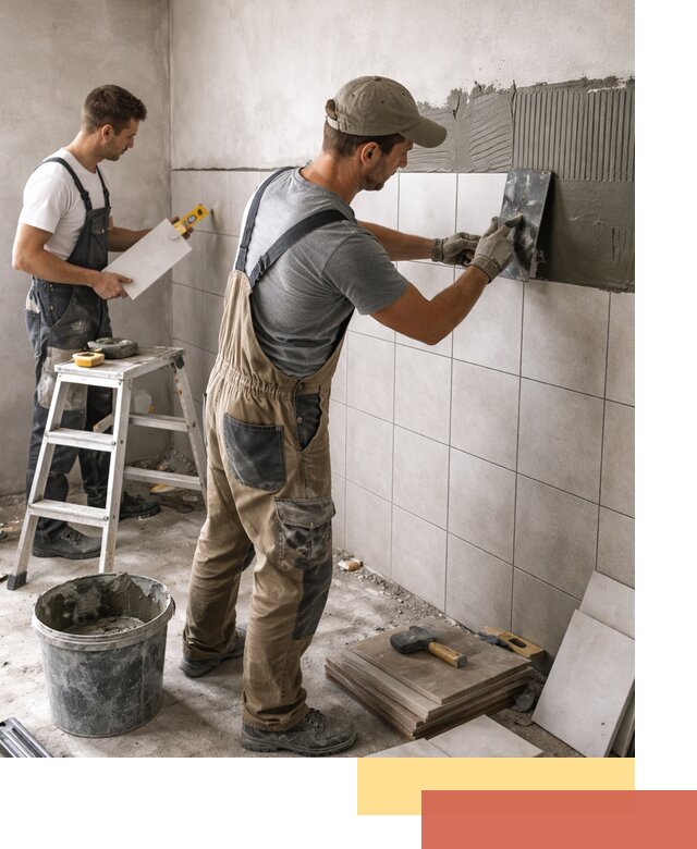 Укладка плитки на стены в Чапаевске профессионально и надежно