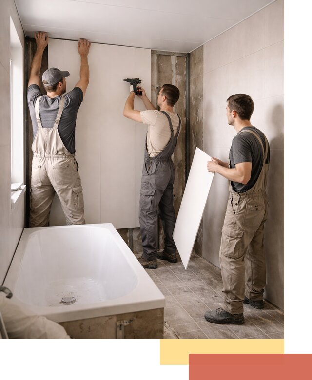 Отделка ванной панели ПВХ профессионально в Чапаевске