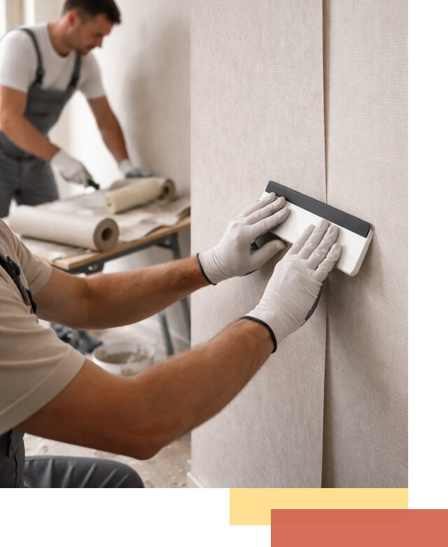 Поклейка обоев под покраску в Чапаевске профессионально и быстро