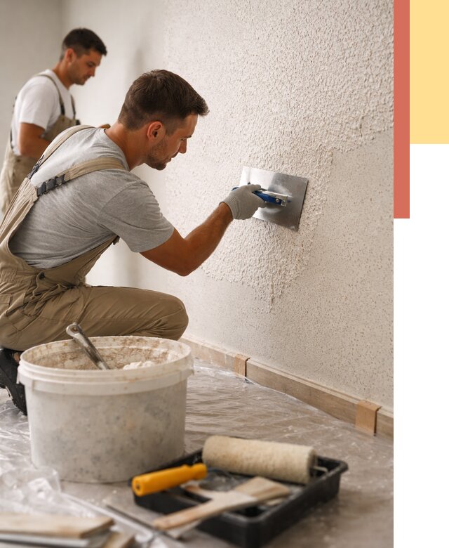 Нанесение жидких обоев в Чапаевске от 7661 руб./м2 — быстро и недорого | ОТДЕЛОЧНИК-Чпв