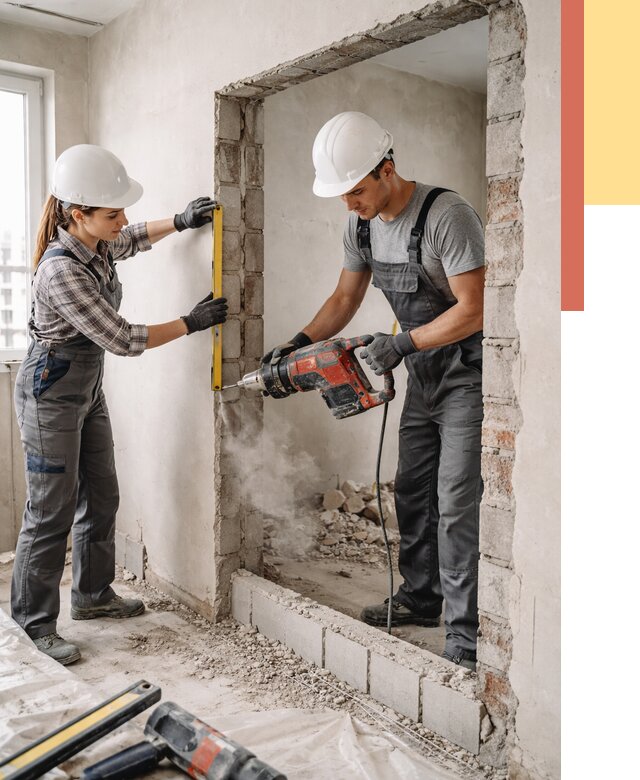 Создание проемов в стенах в Чапаевске от 6640 руб. — алмазная резка и расширение | ОТДЕЛОЧНИК-Чпв