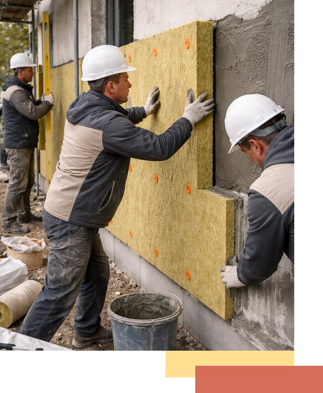 Утепление стен минватой в Чапаевске — тепло и звукоизоляция