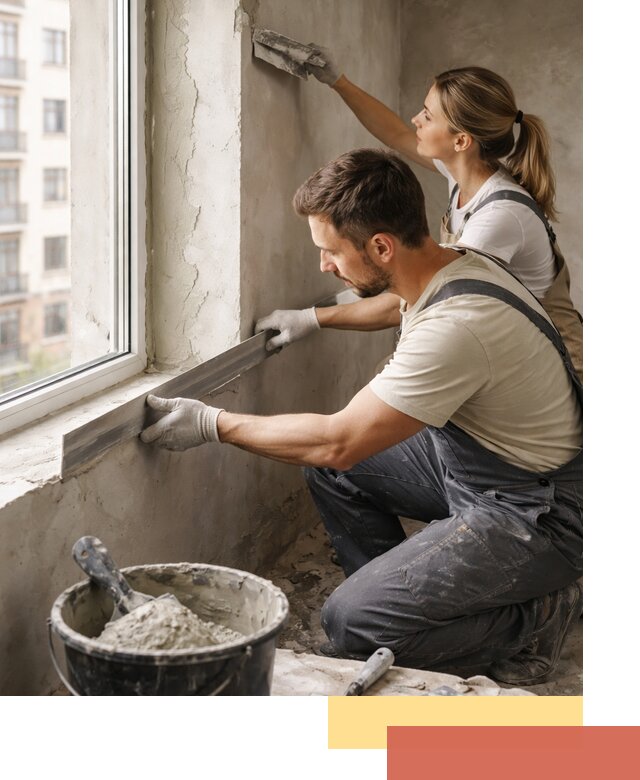 Штукатурка откосов дверей и окон профессионально в Чапаевске