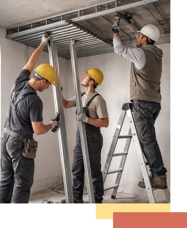 Монтаж реечного потолка под ключ в Чапаевске