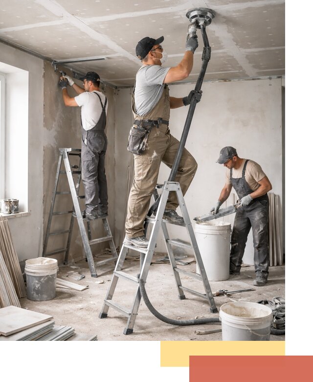 Ремонт потолка из гипсокартона в Чапаевске: быстрый и качественный монтаж