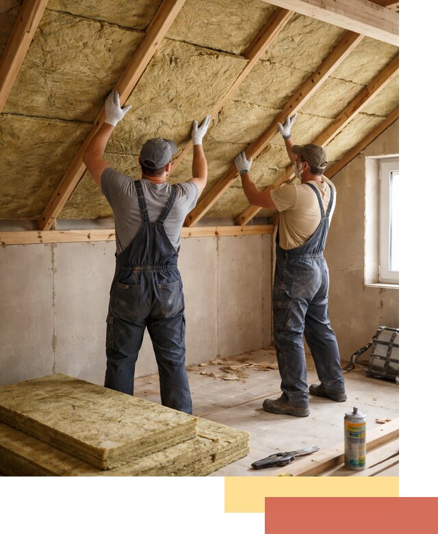 Утепление потолка минеральной ватой в Чапаевске